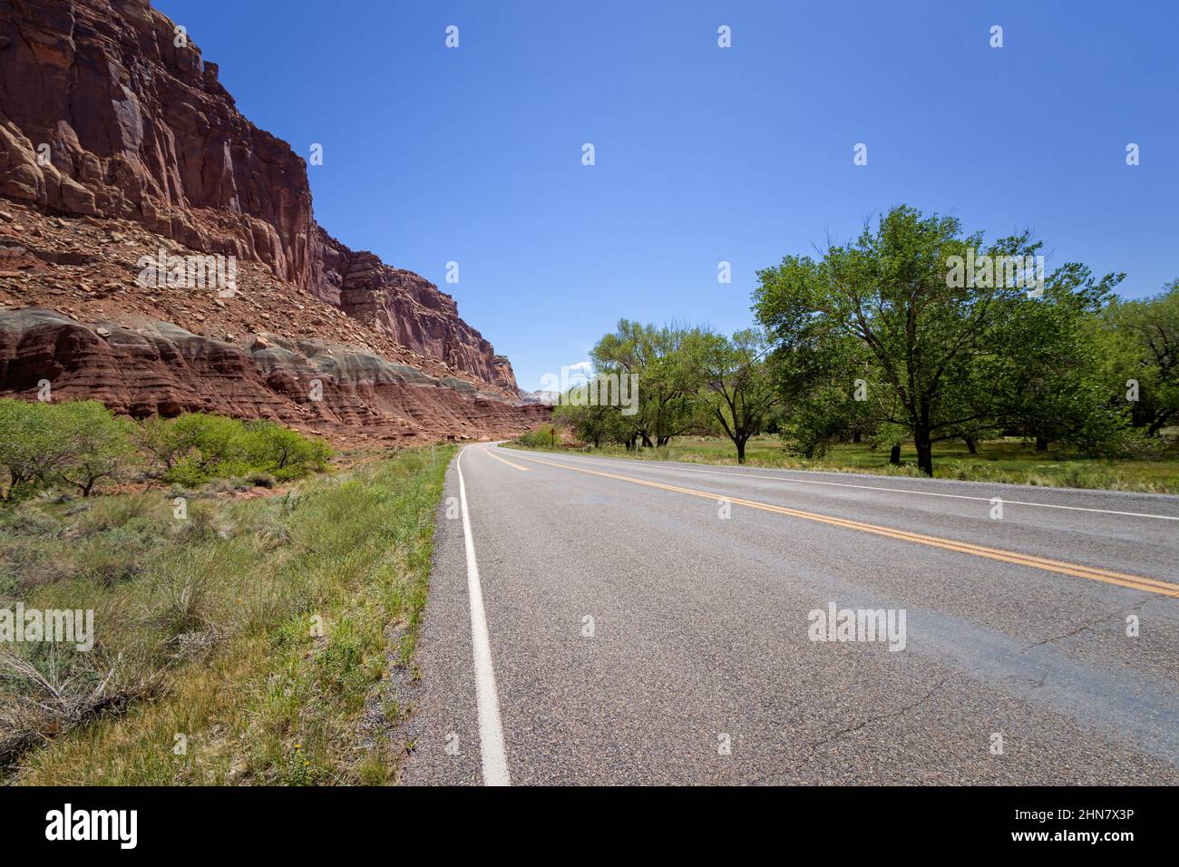 Parco nazionale di Capitol Reef, Utah Foto Stock