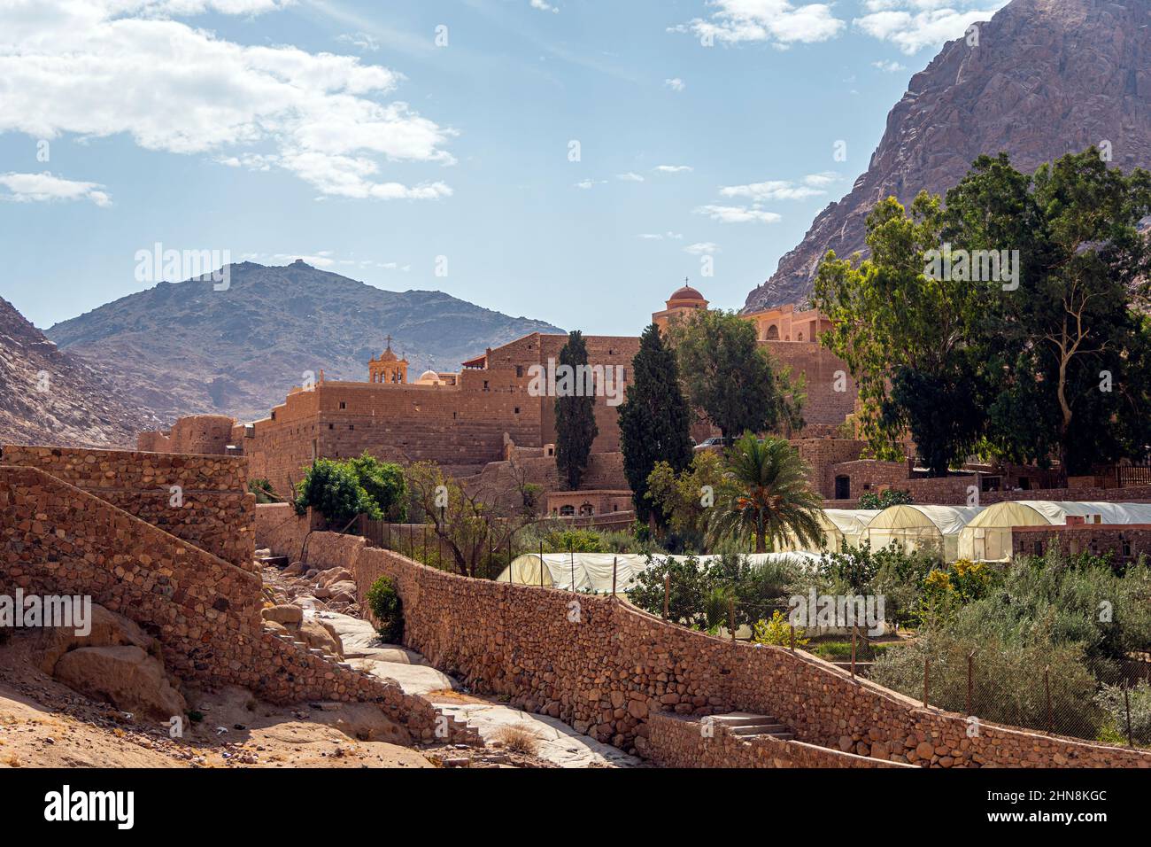 Monastero di Santa Caterina, situato nel deserto della penisola del