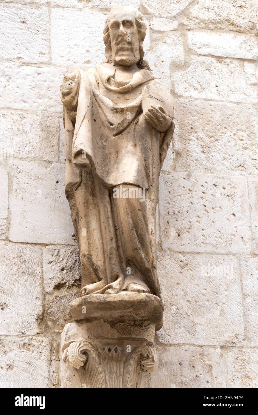 Corso Gaetano Berardi, Chiesa di Santa Maria maggiore, Caramanico Terme, Abruzzo, Italia, Europa Foto Stock