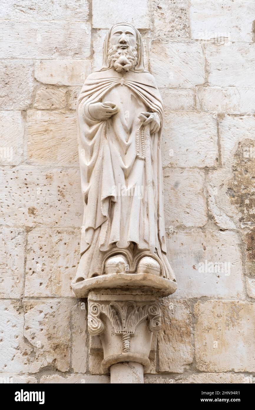 Corso Gaetano Berardi, Chiesa di Santa Maria maggiore, Caramanico Terme, Abruzzo, Italia, Europa Foto Stock