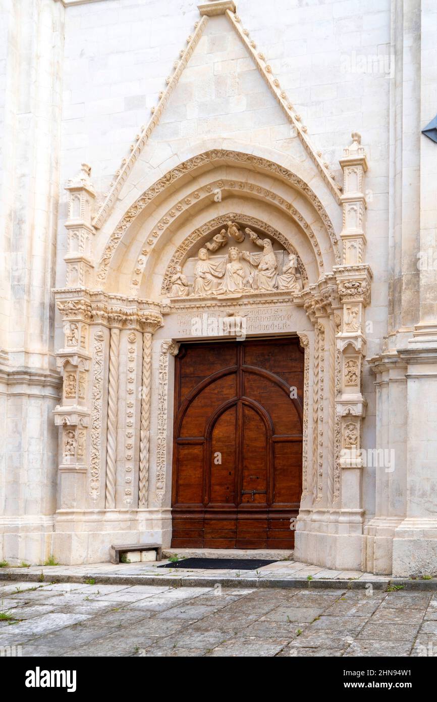 Chiesa di Santa Maria maggiore, Caramanico Terme, Abruzzo, Italia, Europa Foto Stock