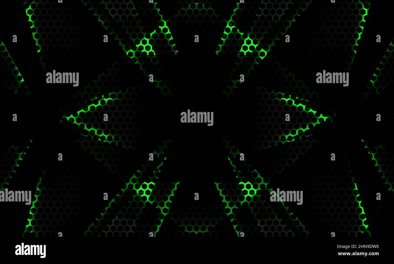 Lampo di verde Immagini Vettoriali Stock - Alamy