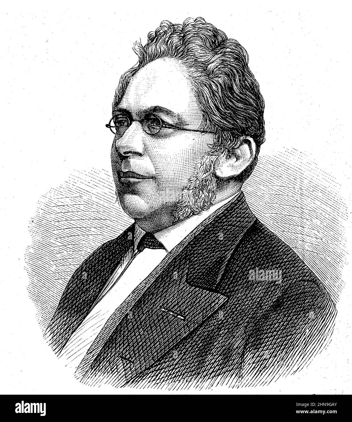 Lebegott Friedrich Constantin von Tischendorf (* 18. Gennaio 1815- † 7. 1874 a Lipsia) guerra in deutscher evangelisch-lutherischer Theologe und Handschriftenforscher. Er wurde breiter bekannt als Entdecker des Codex Sinaiticus / Logegott Friedrich Constantin von Tischendorf (* Lipsia, 18 gennaio 1815 – †, 7 dicembre 1874) è stato un . Divenne più ampiamente noto come lo scopritore del Codex Sinaiticus, Historiisch, storico, digitale migliorata la riproduzione di un originale del 19th secolo / digitale restaurierte Repro Foto Stock