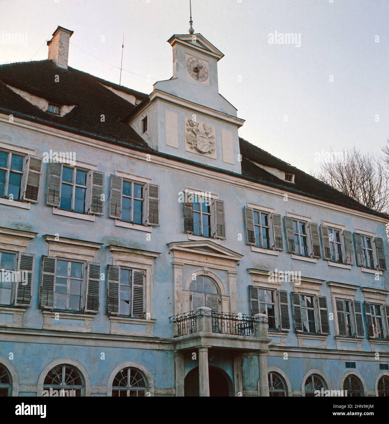 Das blaue Palais, Fernsehserie, Deutschland/Frankreich 1974, Folge 3 'Das Medium', Szenenfoto Foto Stock