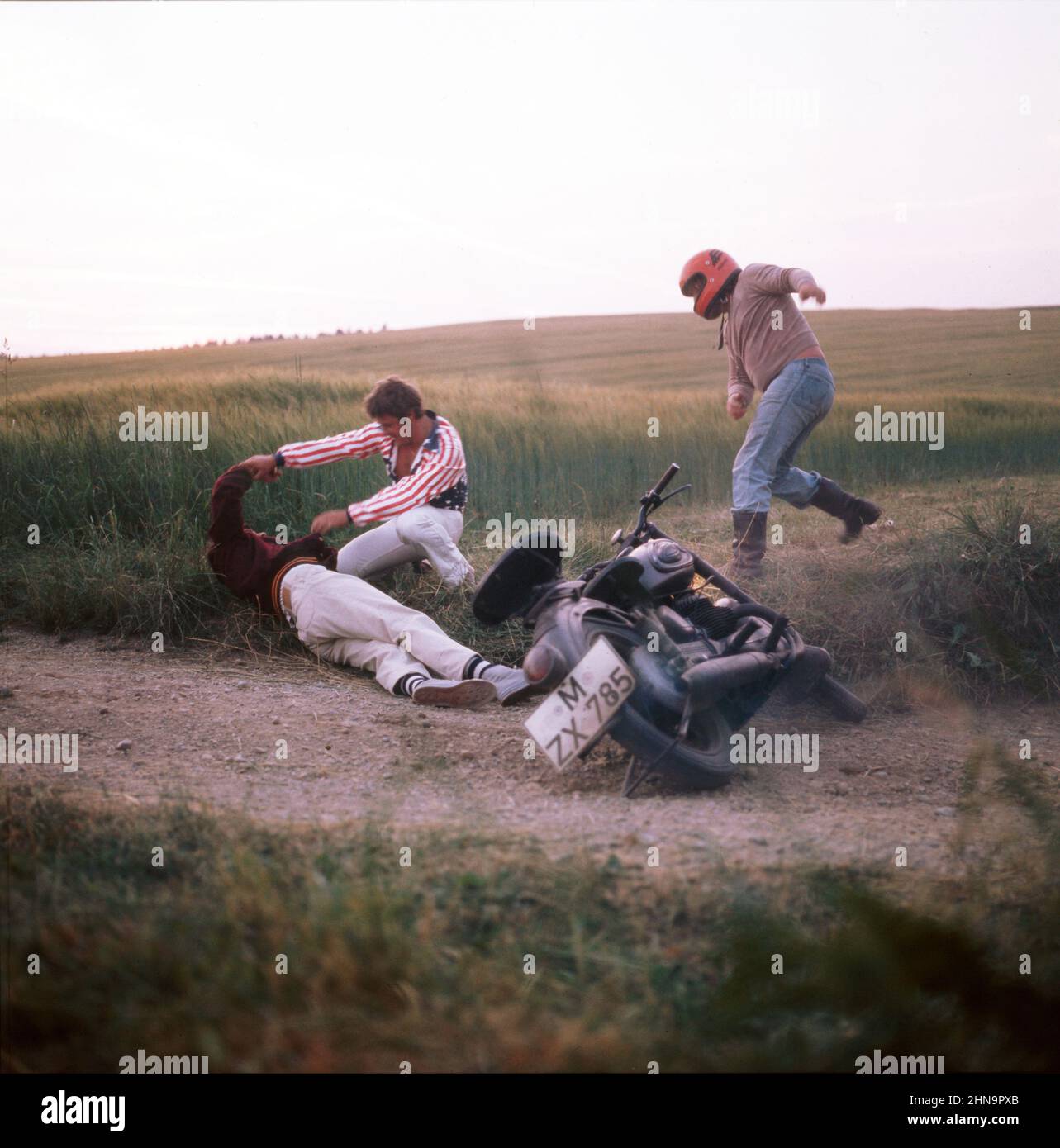 Tatort, Krimiserie, Deutschland seit 1971, Folge: 'Das Mädchen am Klavier' vom 2. Januar 1977, Szenenfoto Foto Stock