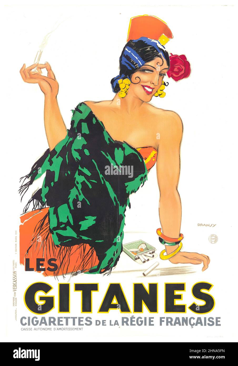 Jules Isnard Dransy, - Les Gitanes - 1931 Foto Stock