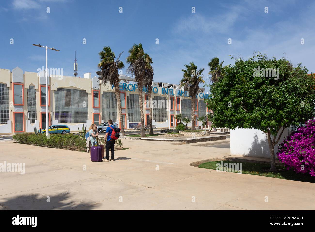 Aeroporto Internazionale di Amílcar Cabral (SAL), SAL, República de Cabo (Capo Verde) Foto Stock