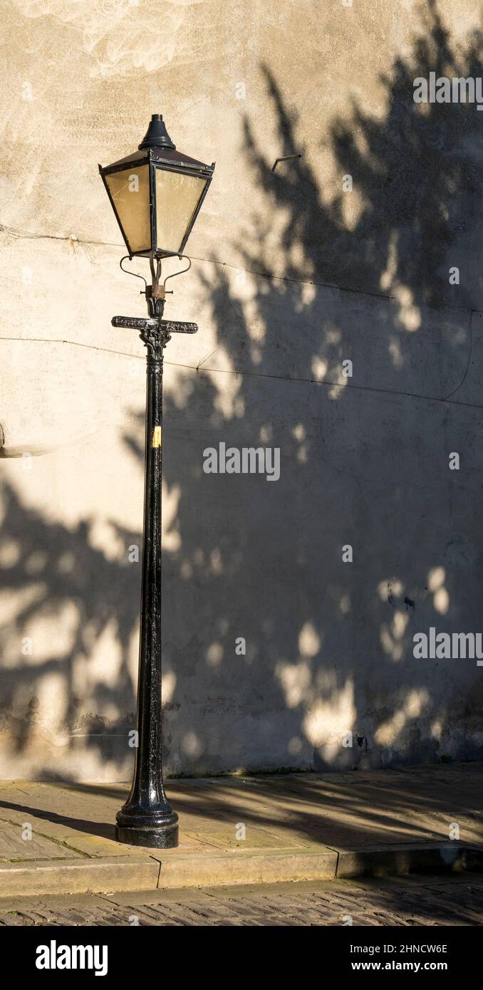 Old Street Light Wordsworth Street Lincoln City 2022 Foto Stock