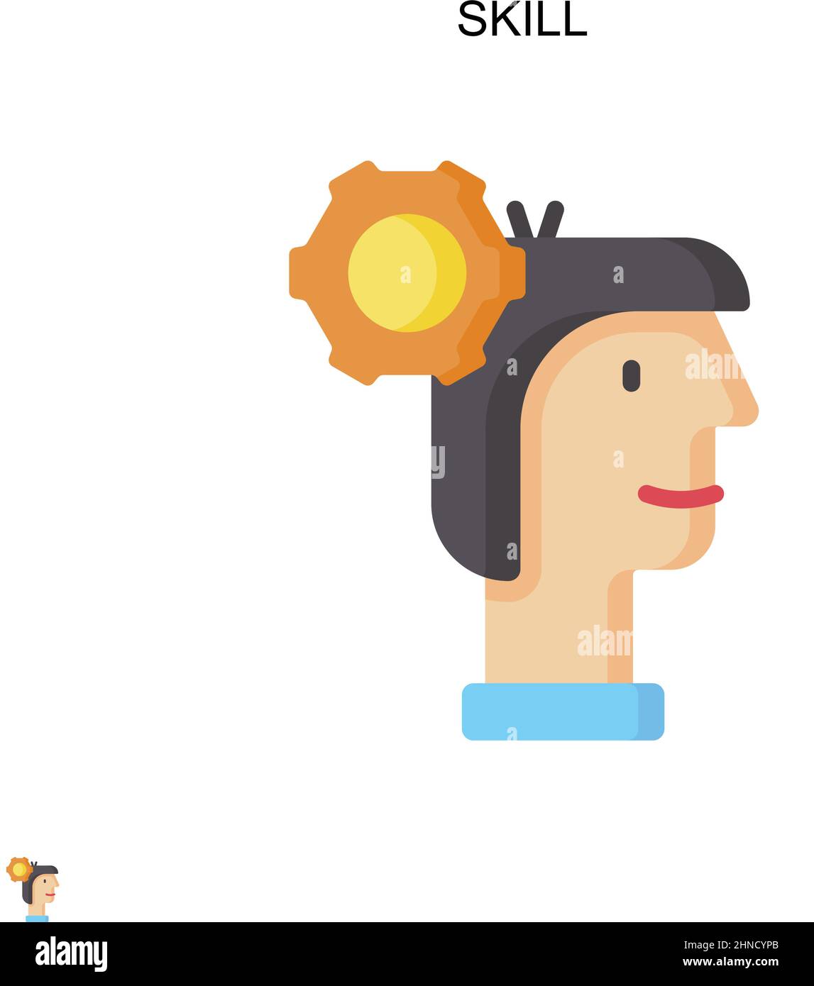 Icona vettore semplice specialità. Modello di disegno del simbolo di illustrazione per l'elemento dell'interfaccia utente mobile Web. Illustrazione Vettoriale