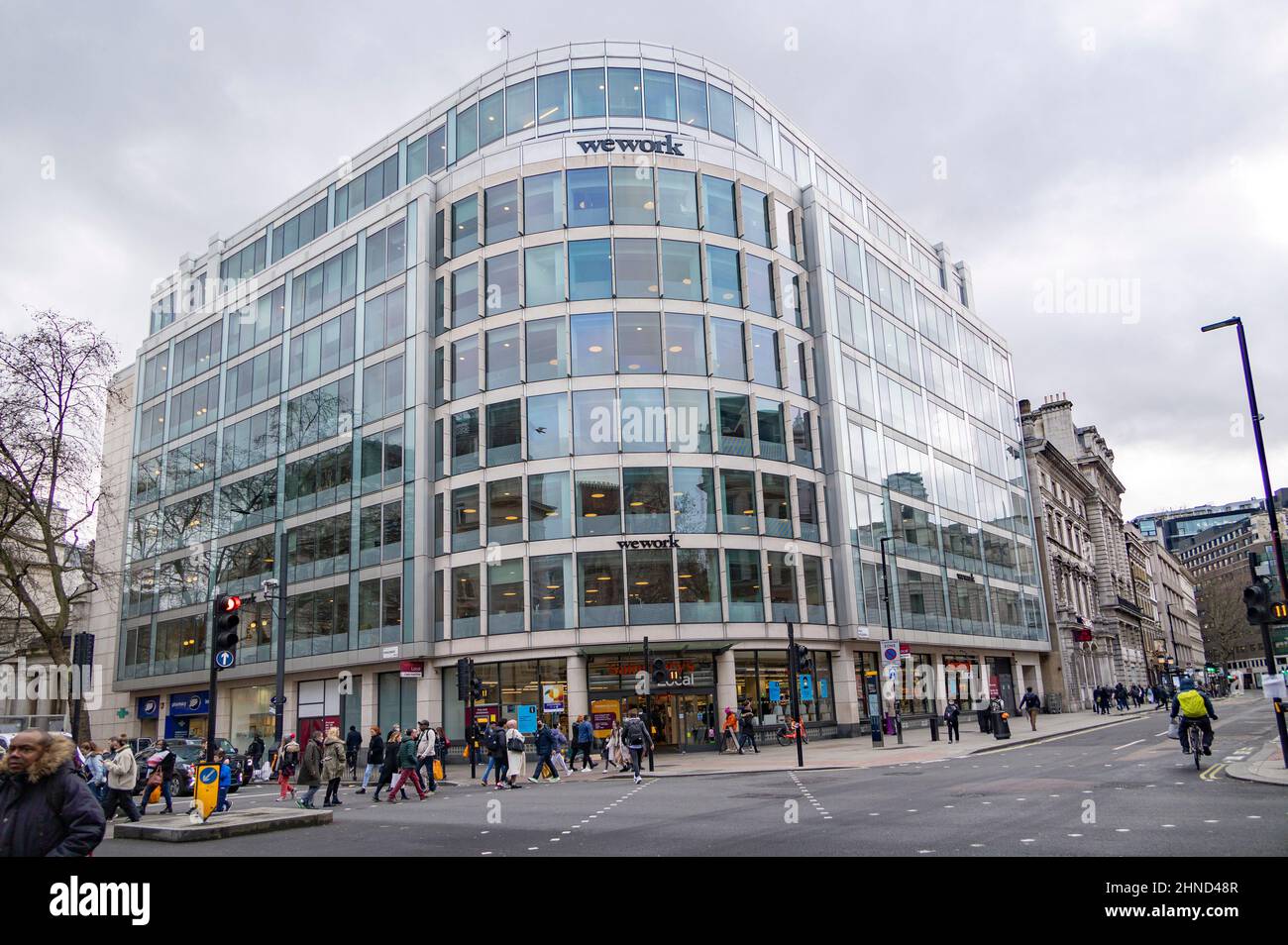 Foto stock: Foto di WeWork Holborn di Gavin Rodgers/ Pixel8000 Foto Stock