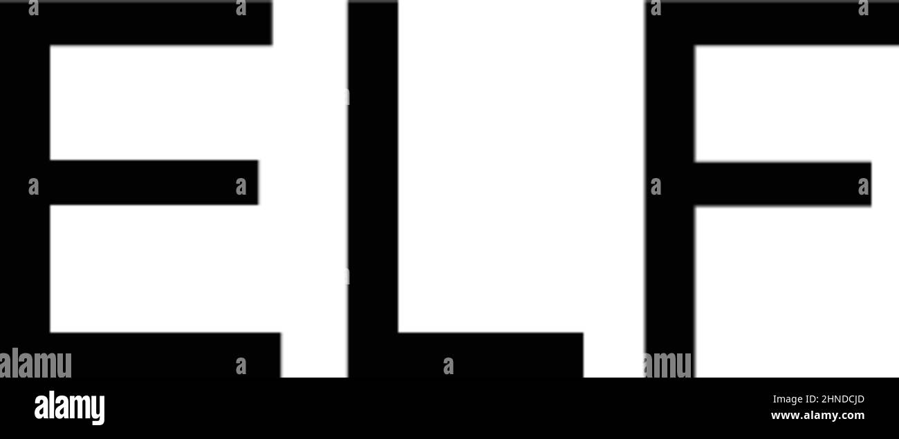 Icona Elf Simple Vector. Modello di disegno del simbolo di illustrazione per l'elemento dell'interfaccia utente mobile Web. Illustrazione Vettoriale