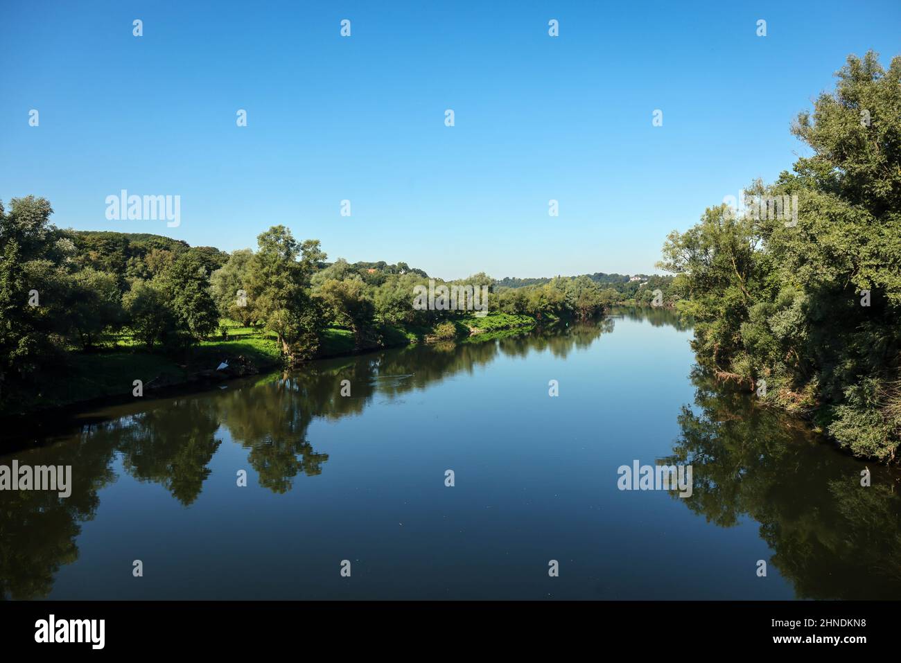 Witten, Renania settentrionale-Vestfalia, Germania - Ruhr a Witten. Foto Stock
