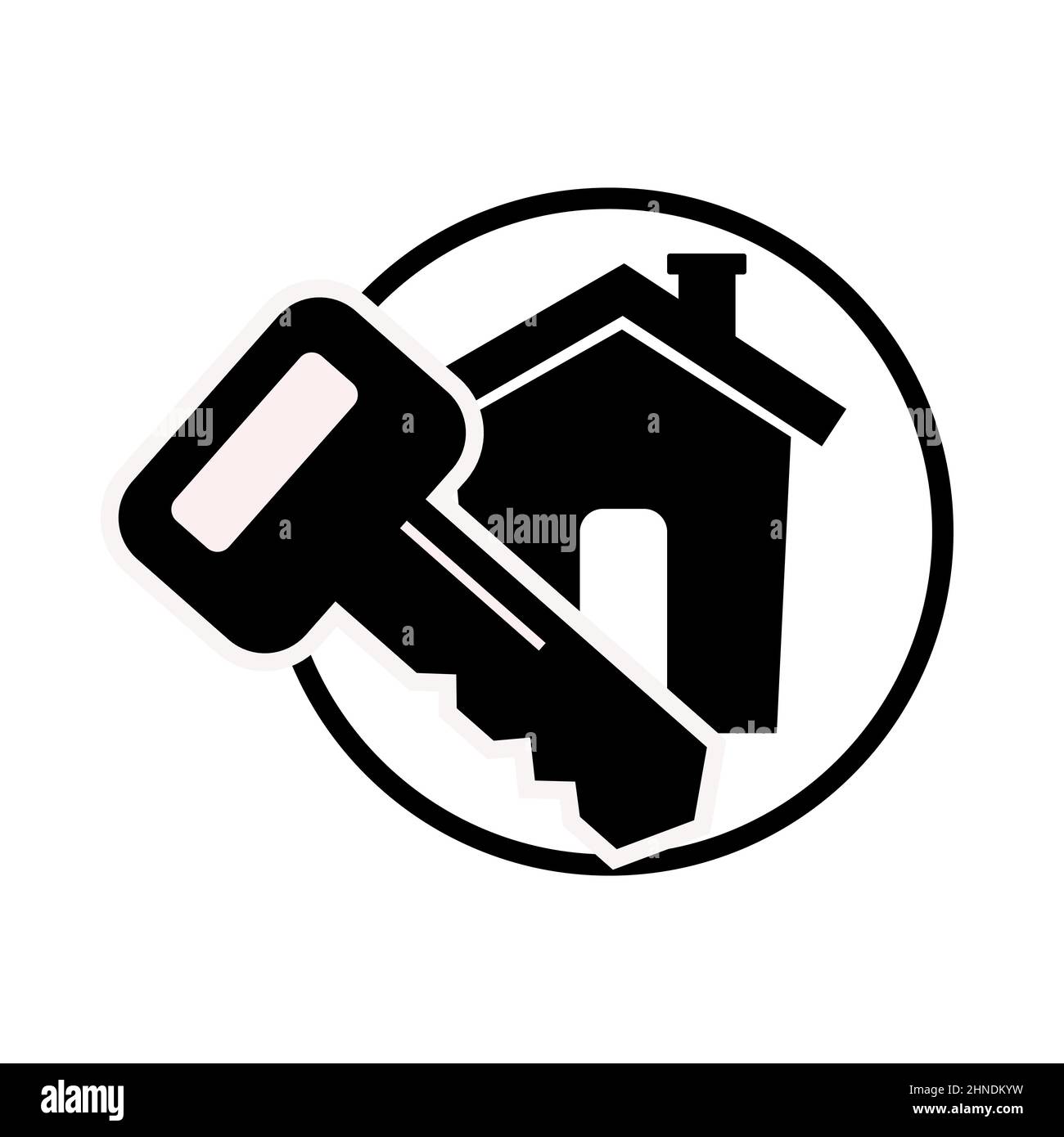 Icona astratta vettoriale sul bianco, illustrazione isolata per grafica e web design. Semplice simbolo piatto. Illustrazione Vettoriale