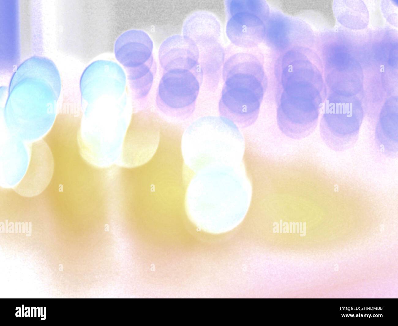 cerchi astratti in bianco e blu, con tasti alti, adatti per uno sfondo Foto Stock
