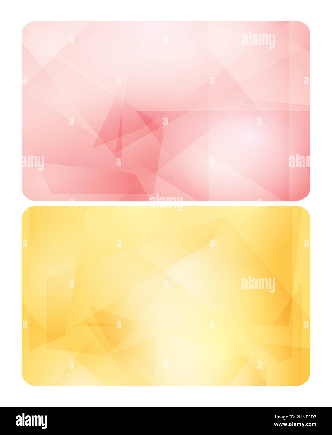 sfondi rosati e gialli per carte - vettore astratto Illustrazione Vettoriale