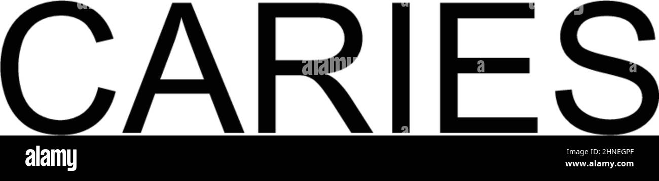 Carie semplice icona vettoriale. Modello di disegno del simbolo di illustrazione per l'elemento dell'interfaccia utente mobile Web. Illustrazione Vettoriale