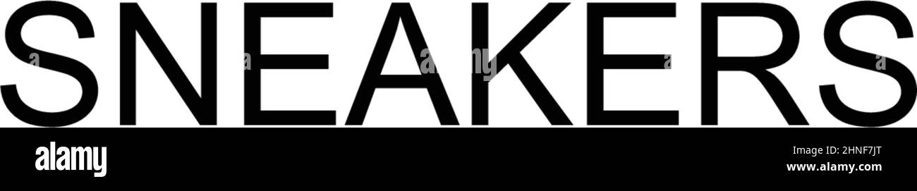 Sneakers semplice icona vettoriale. Modello di disegno del simbolo di illustrazione per l'elemento dell'interfaccia utente mobile Web. Illustrazione Vettoriale