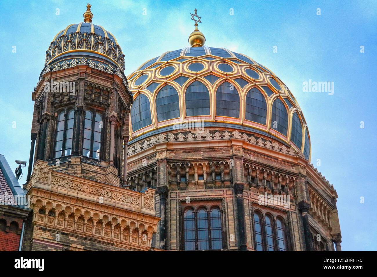 Sinagoga di Berlino Foto Stock