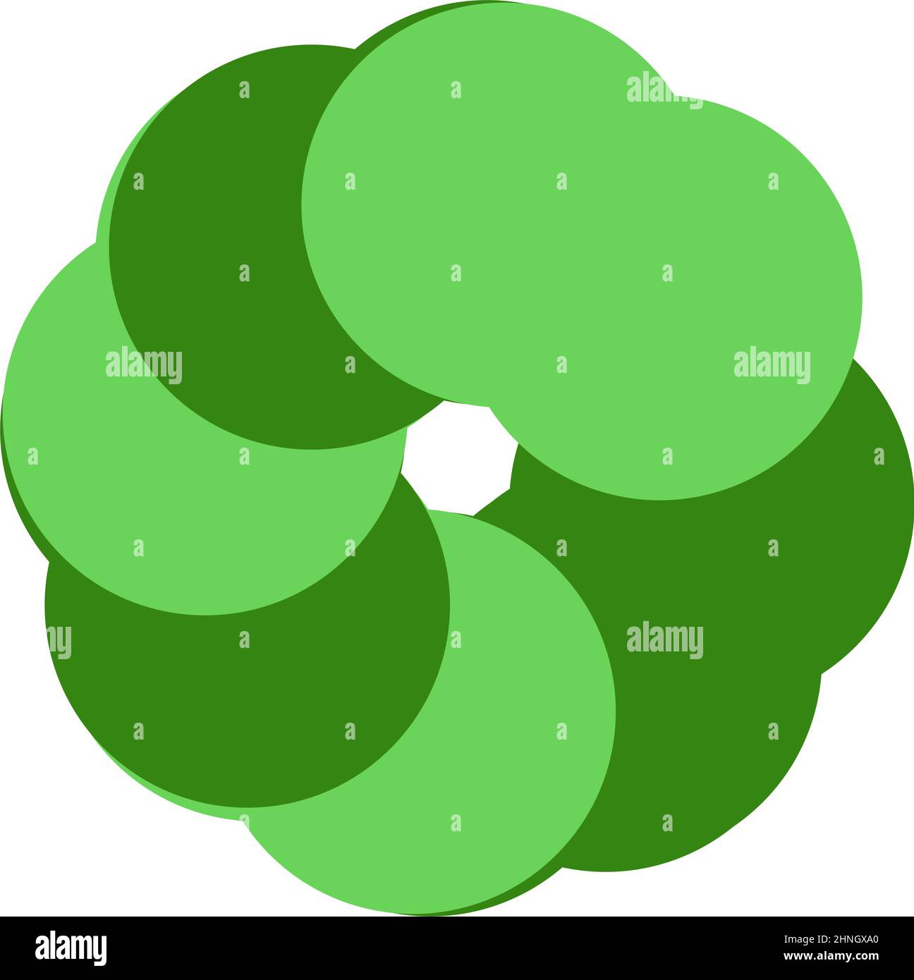 Forma, simbolo, icona con geometria astratta. Vettore geometrico - illustrazione vettoriale di stock, grafica clip-art Illustrazione Vettoriale