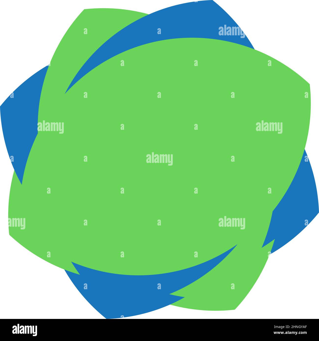 Forma, simbolo, icona con geometria astratta. Vettore geometrico - illustrazione vettoriale di stock, grafica clip-art Illustrazione Vettoriale