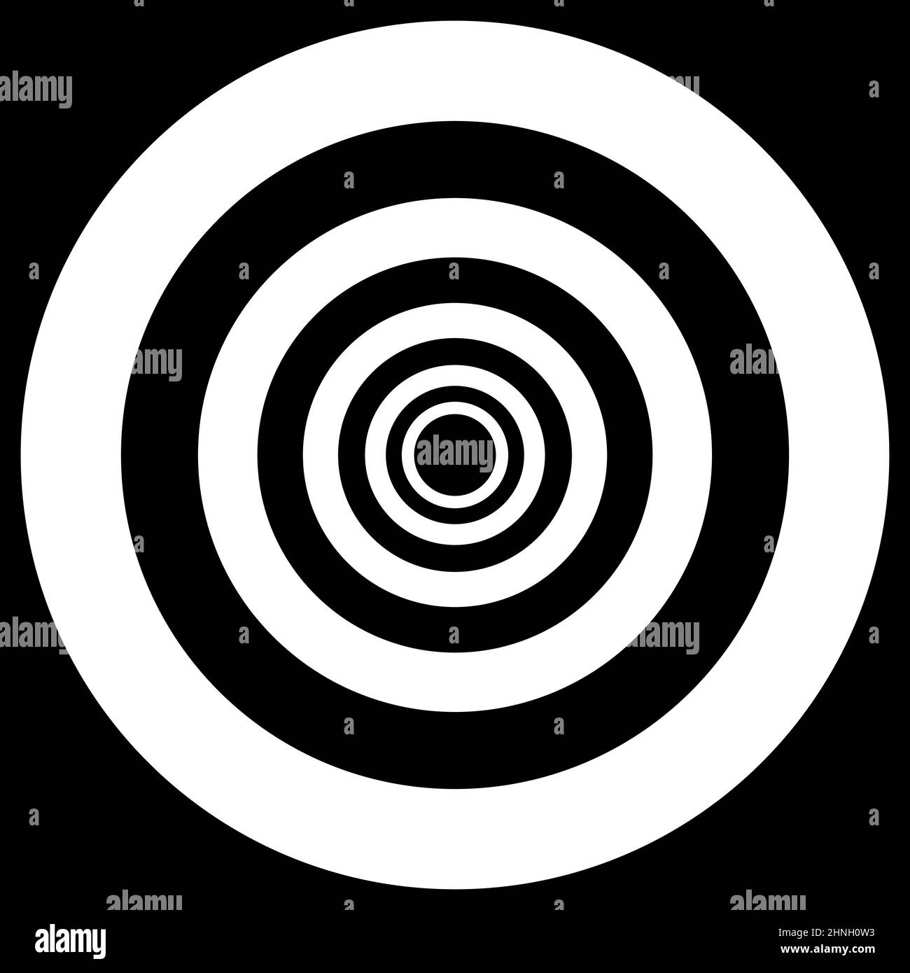 Elementi op-art astratti. Ottica, forme di arte visiva, icone, simboli - illustrazione vettoriale di scorta, grafica clip-art Illustrazione Vettoriale