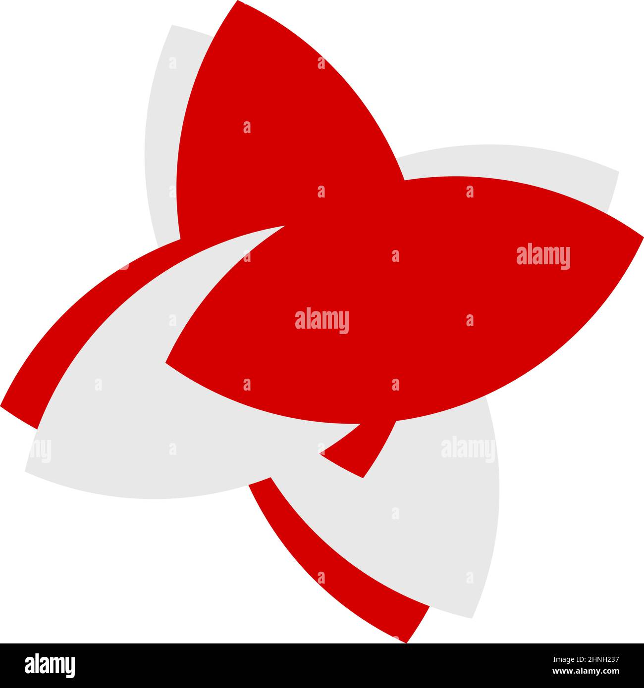 Forma, simbolo, icona con geometria astratta. Vettore geometrico - illustrazione vettoriale di stock, grafica clip-art Illustrazione Vettoriale