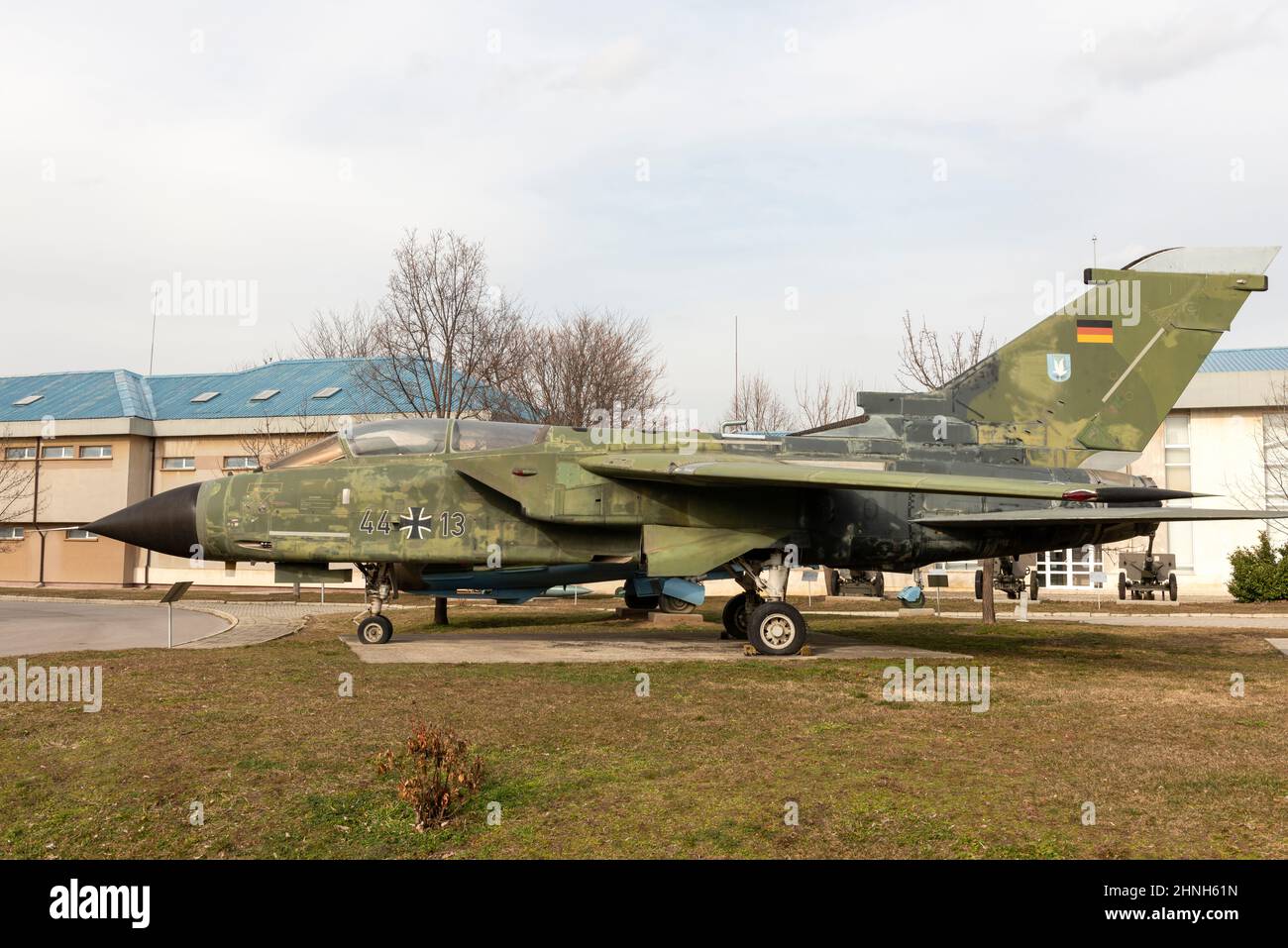 Tornado GR 1B M 1978 Combat Aircraft in mostra al Museo Nazionale di Storia militare di Sofia, Bulgaria Foto Stock