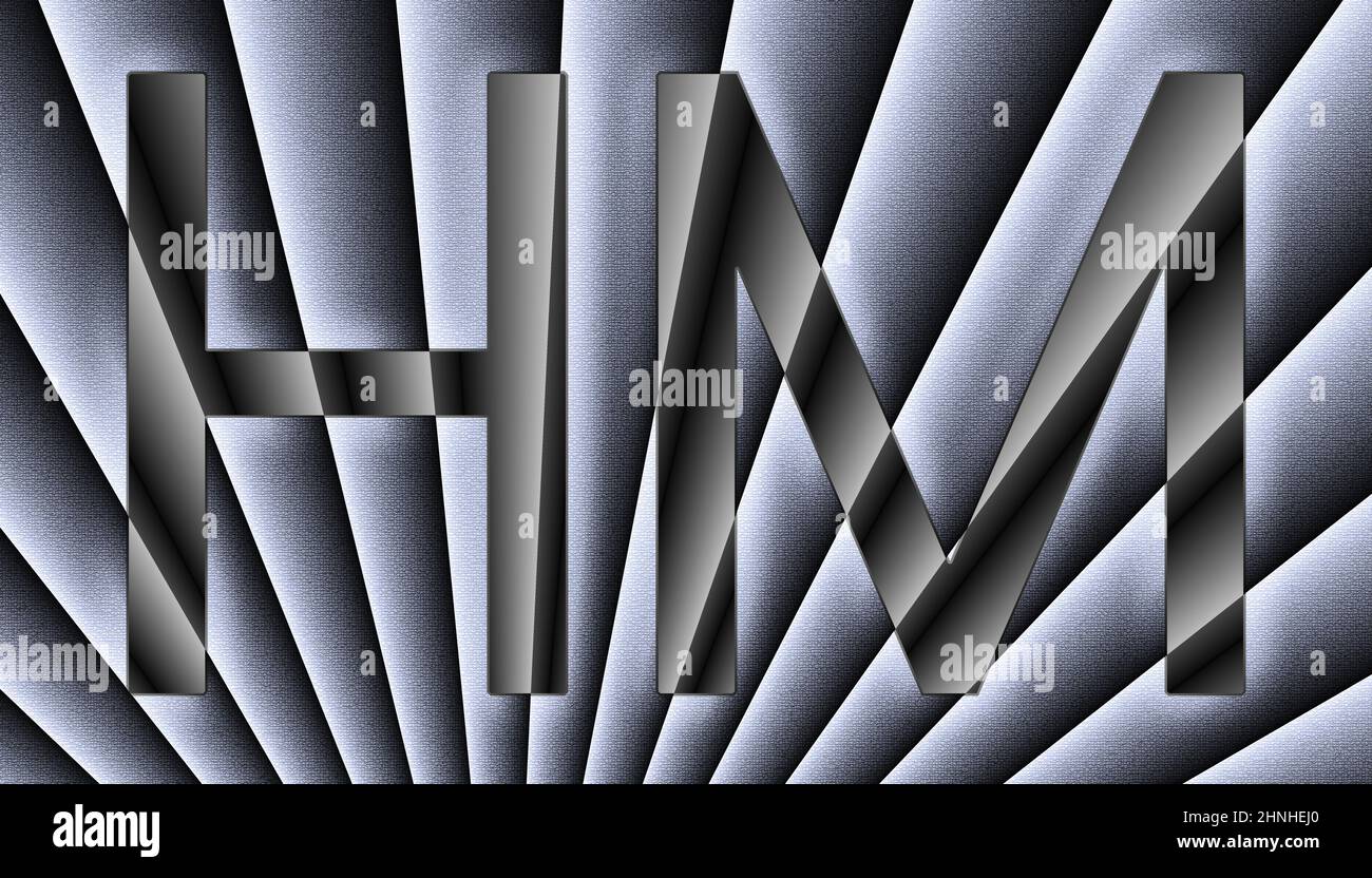 Signature HM, angolo grad Foto Stock