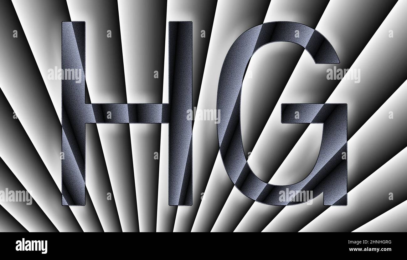 Signature HG, angolo grad Foto Stock