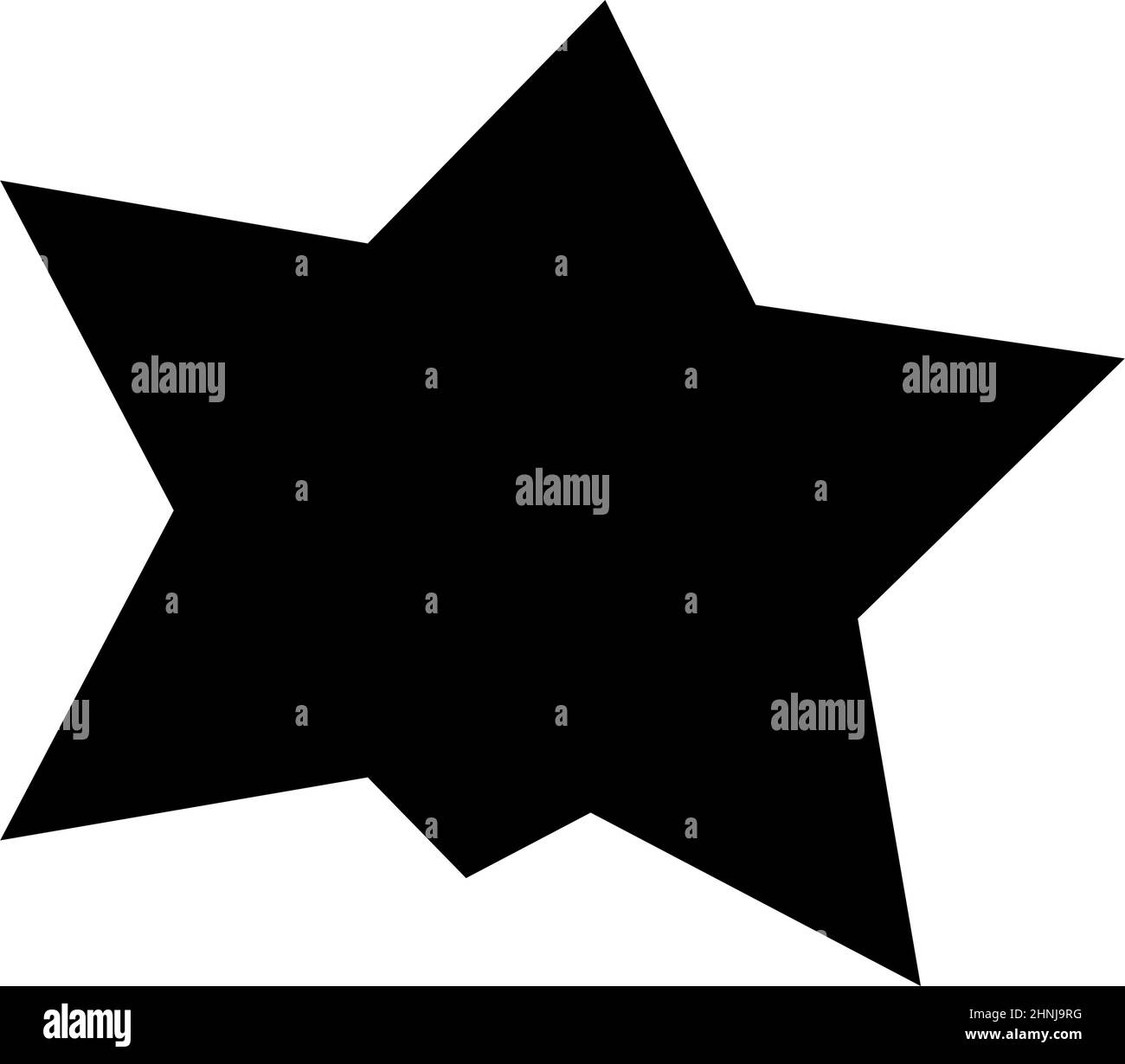 Forma, simbolo, icona con geometria astratta. Vettore geometrico - illustrazione vettoriale di stock, grafica clip-art Illustrazione Vettoriale