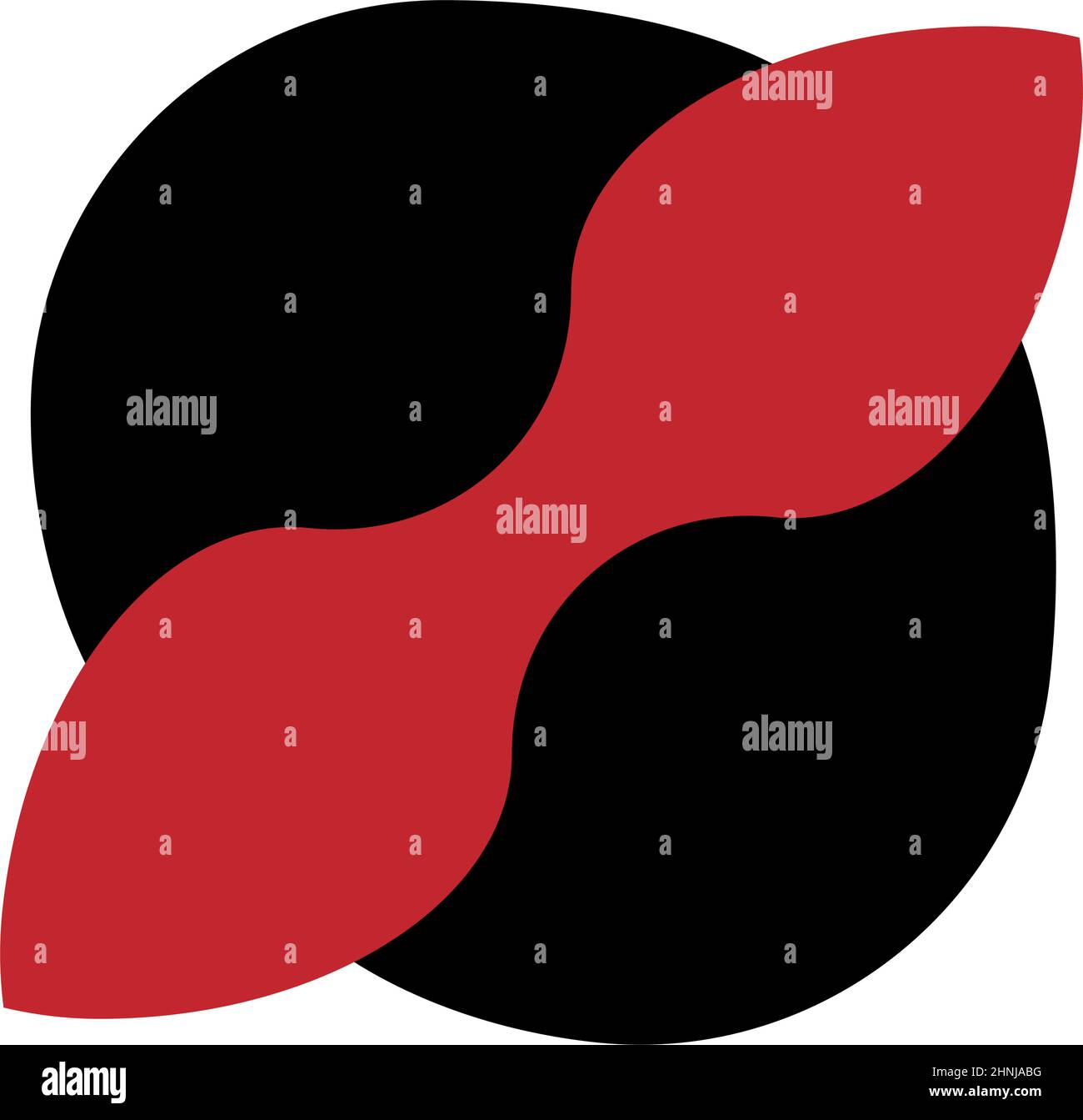 Forma, simbolo, icona con geometria astratta. Vettore geometrico - illustrazione vettoriale di stock, grafica clip-art Illustrazione Vettoriale