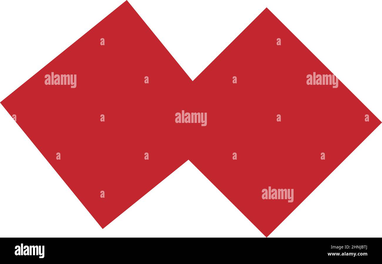 Forma, simbolo, icona con geometria astratta. Vettore geometrico - illustrazione vettoriale di stock, grafica clip-art Illustrazione Vettoriale