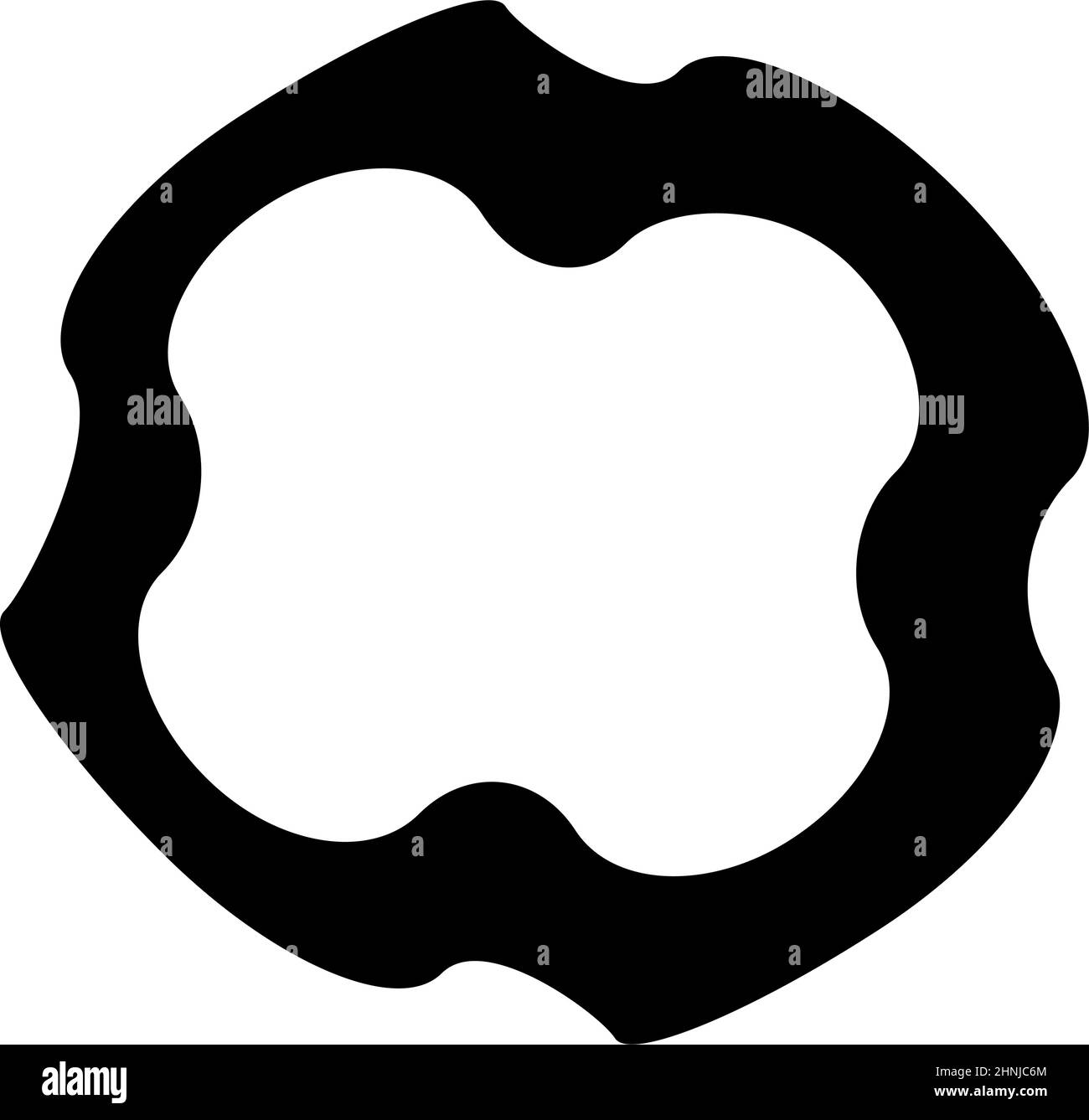 Forma, simbolo, icona con geometria astratta. Vettore geometrico - illustrazione vettoriale di stock, grafica clip-art Illustrazione Vettoriale