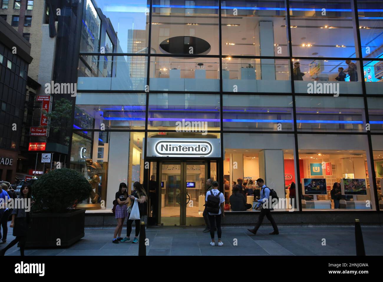 Ammiraglia Nintendo a New york Foto Stock