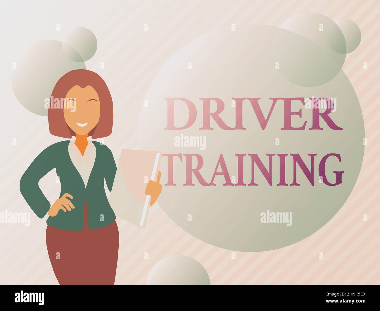 Testo che mostra ispirazione driver Training, parola scritta sul corso di studio che insegna come guidare un veicolo Abstract discute importanti News, Expl Foto Stock