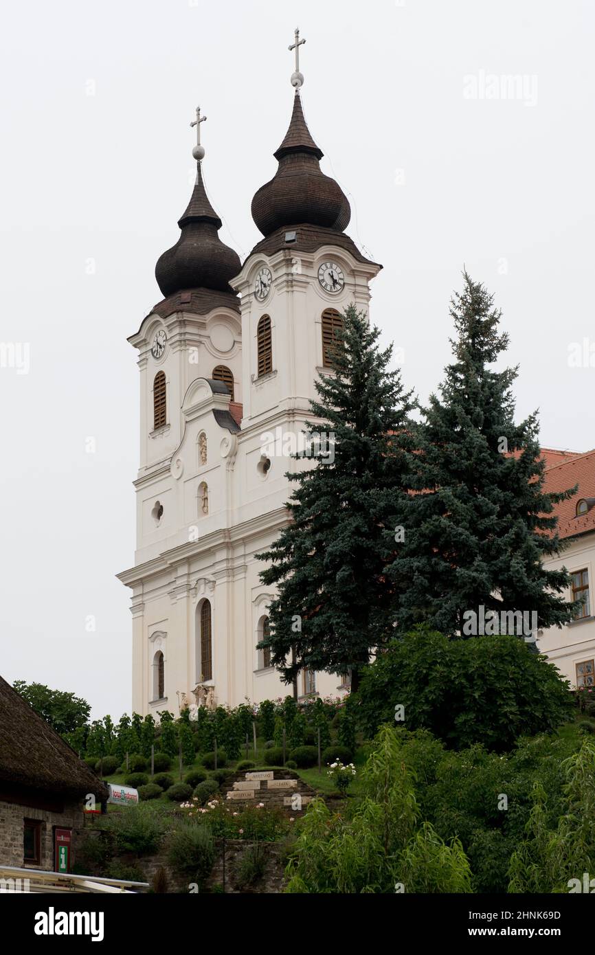 Abbazia Benedettina di Tihany Foto Stock