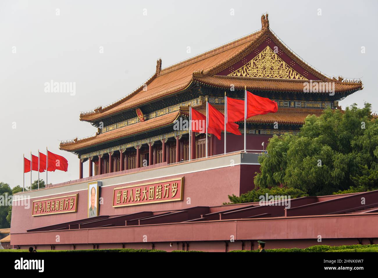 Porta Tiananmen Foto Stock