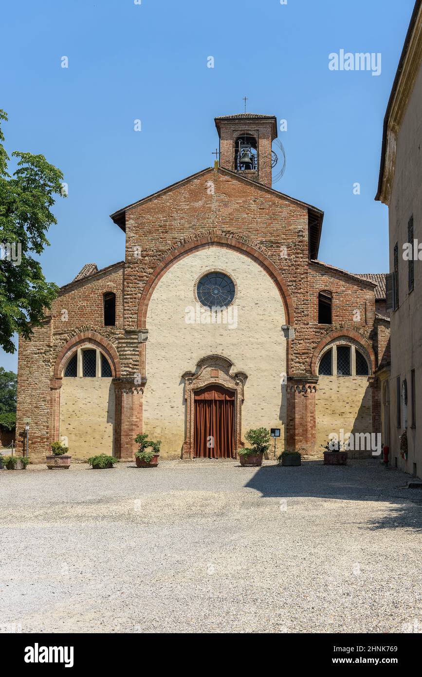 Abbazia di Santa Maria a Rivalta Foto Stock