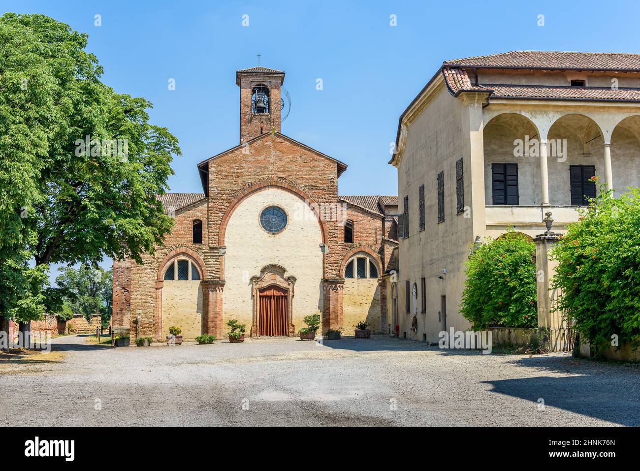 Abbazia di Santa Maria a Rivalta Foto Stock