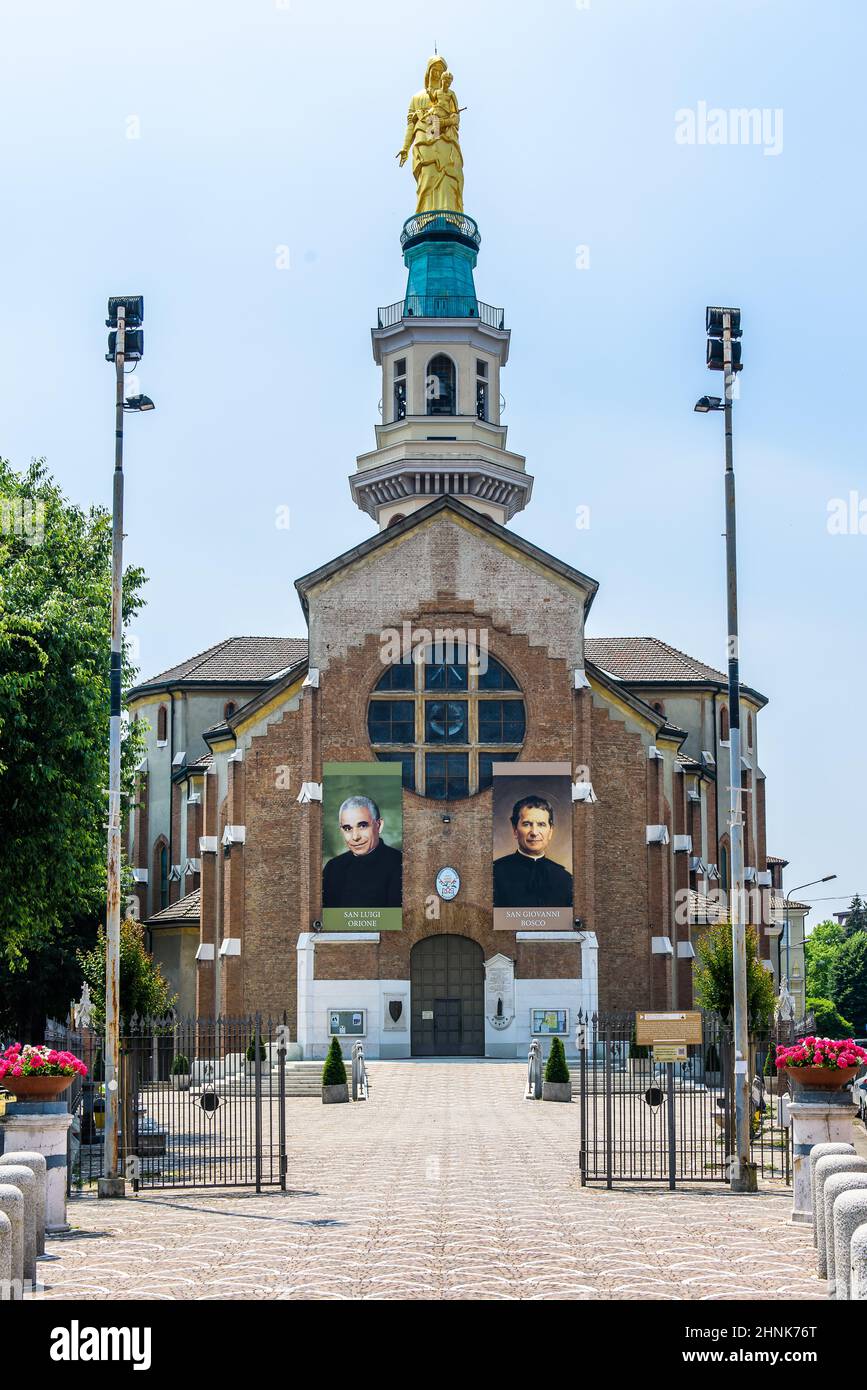 Nostra Signora della Guardia a Tortona Foto Stock