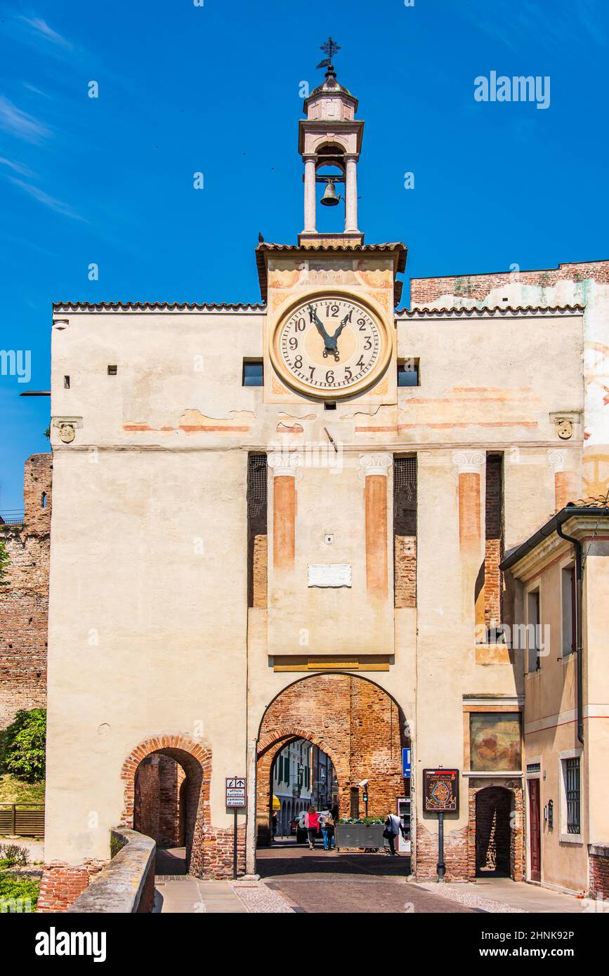 Mura cittadine della Cittadella Foto Stock