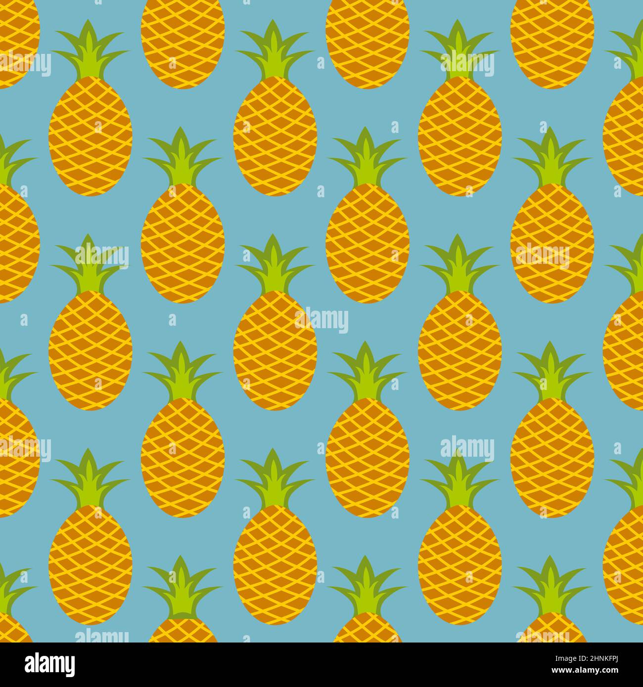 Pattern web pattern pineapples background texture - Illustrazione vettoriale Foto Stock
