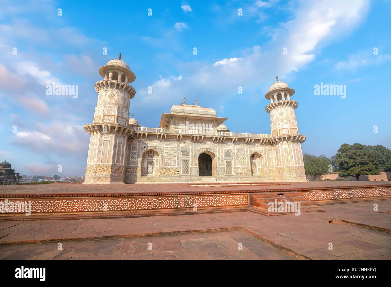 Itimad-ud-Daulah o Baby Taj ad Agra, India Foto Stock