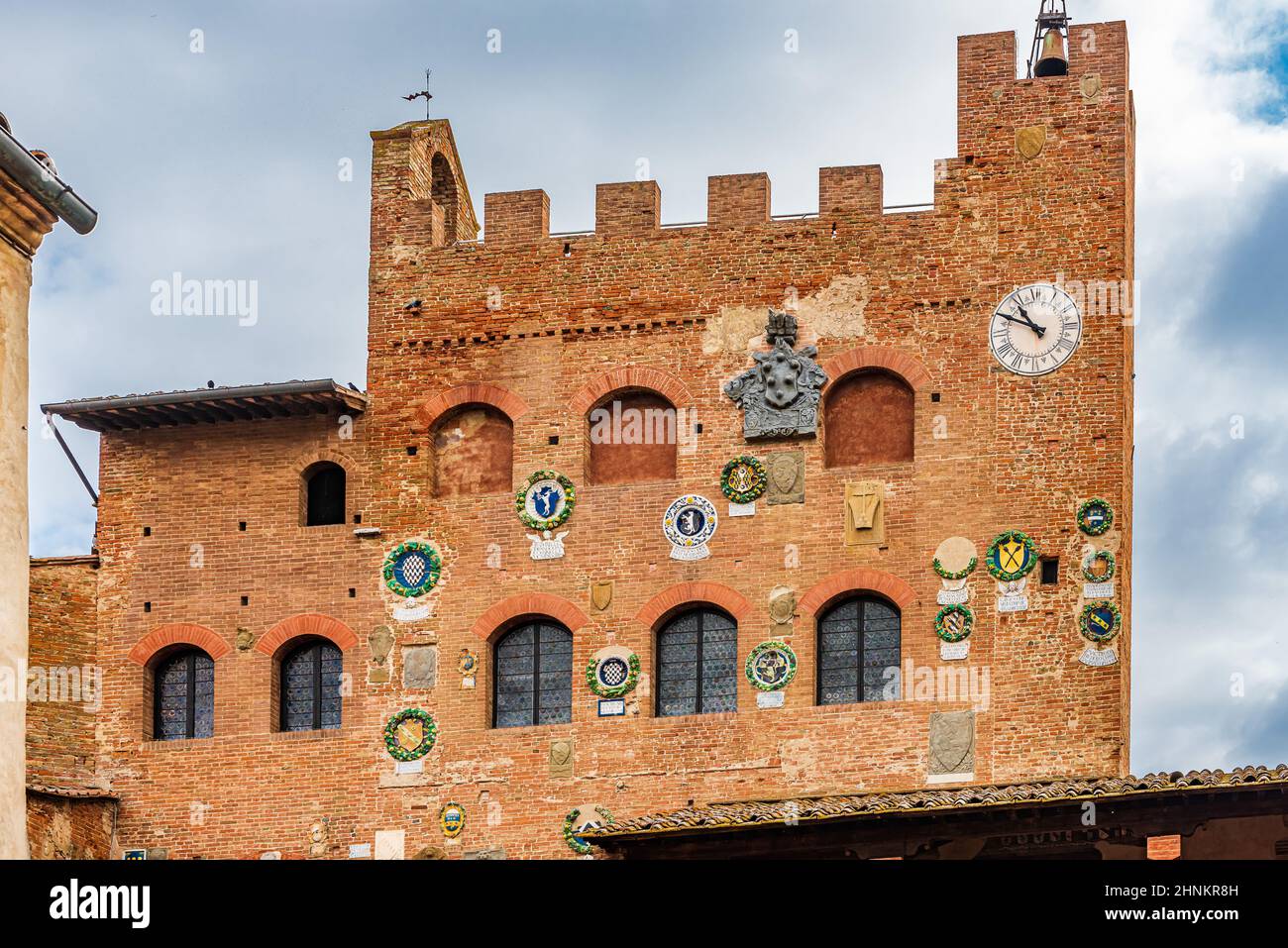 Municipio di Certaldo Foto Stock