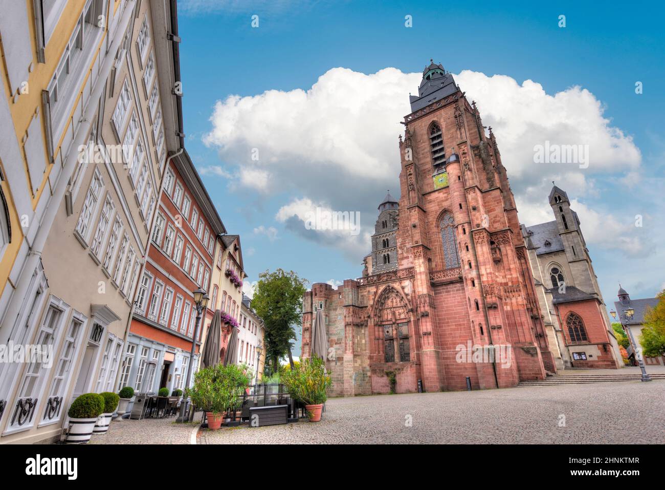 Il Dom di Wetzlar, Assia, Germania Foto Stock