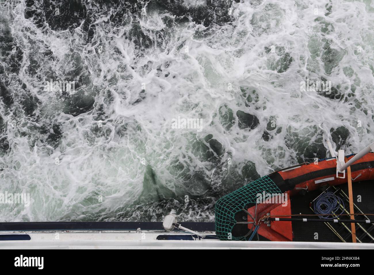Acqua di mare Splash Foto Stock
