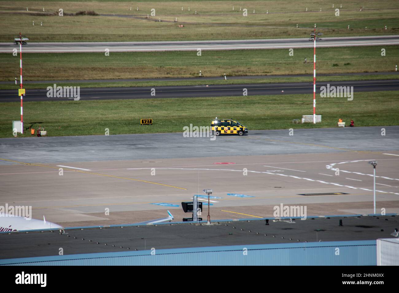 Aeroporto con aerei Foto Stock