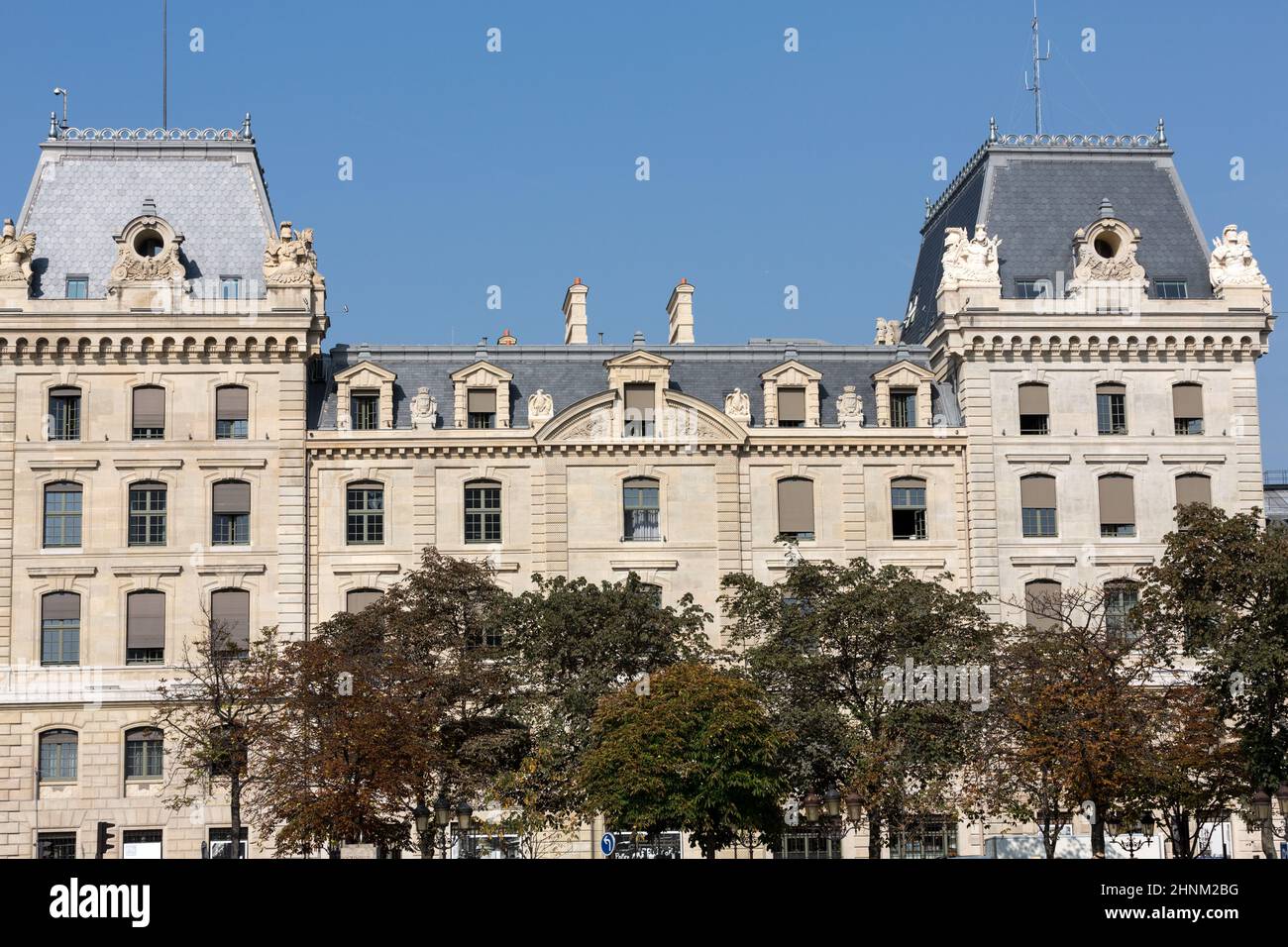 Il palazzo della Prefettura di polizia di Parigi Foto Stock