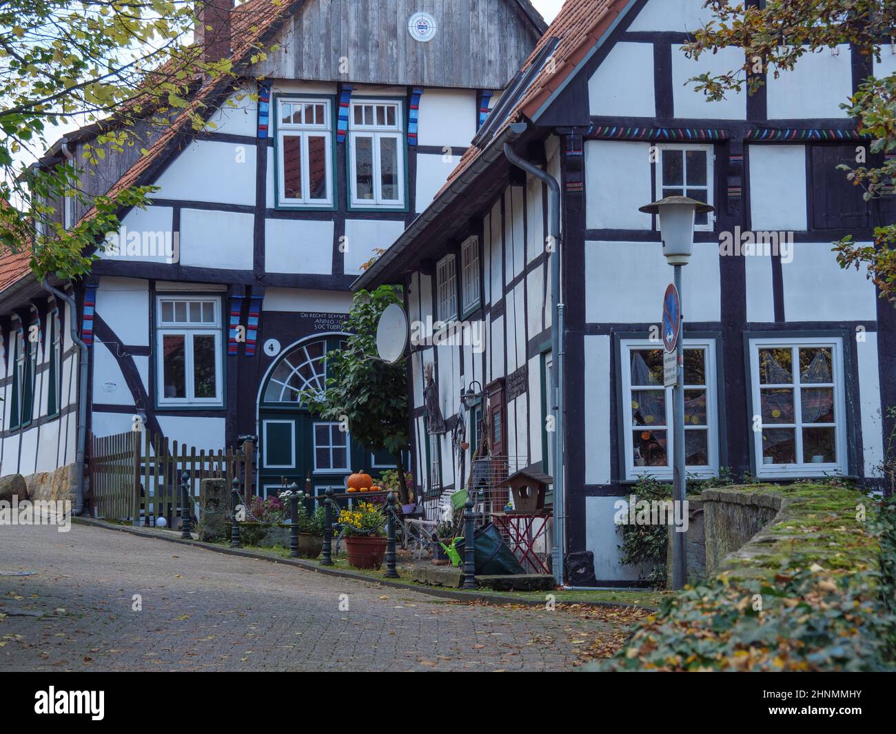 la città odl di Tecklenburg nel wald di teutoburger Foto Stock
