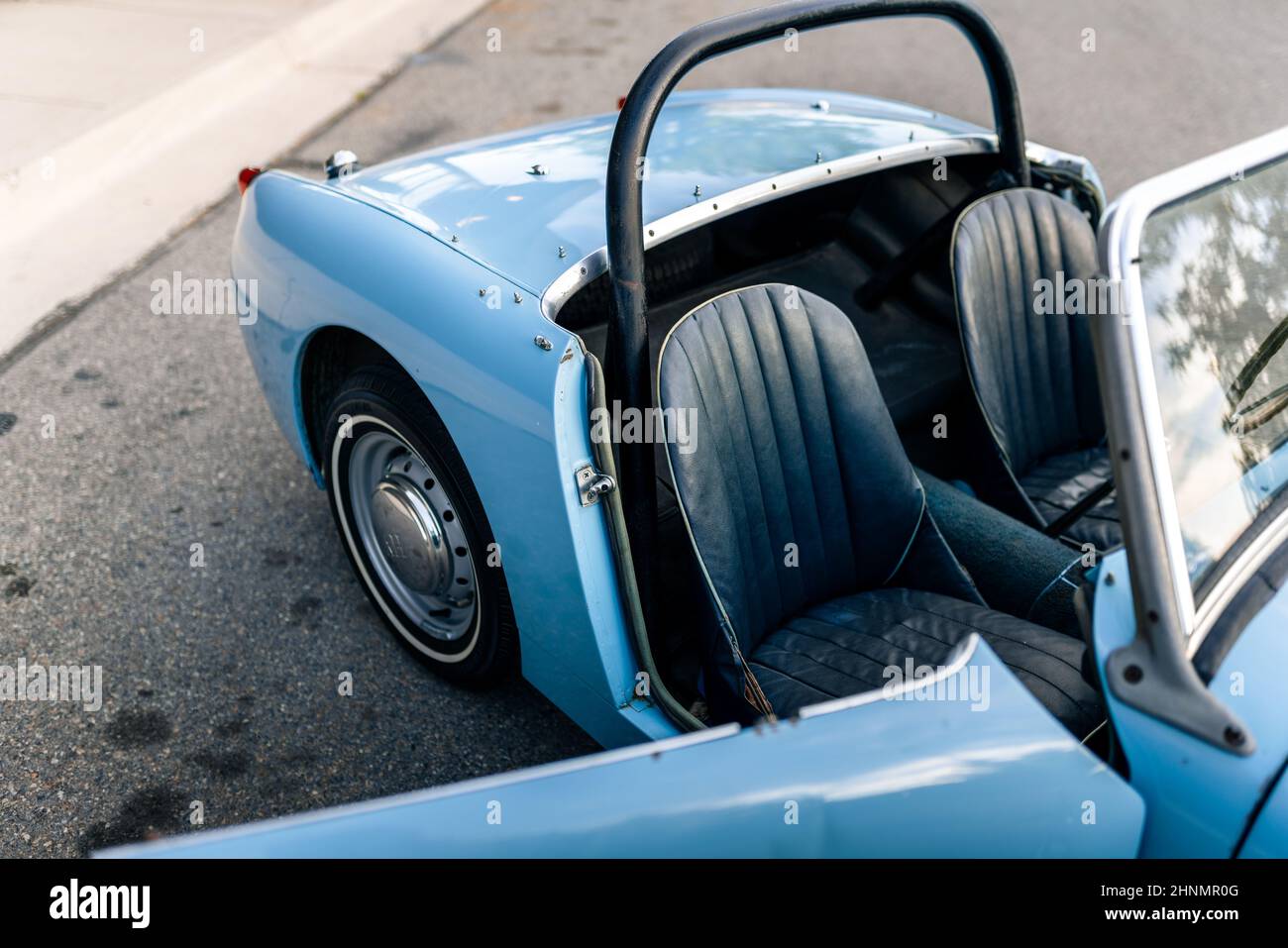 Auto sportiva classica Blue British Foto Stock